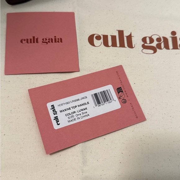 Cult Gaia Maxine Bag -in Luwak New With Tags - Picture 8 of 9